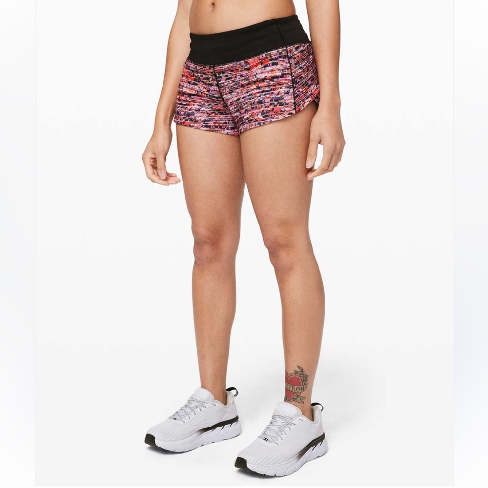 Lululemon Speed Up Shorts 10 Multicolor